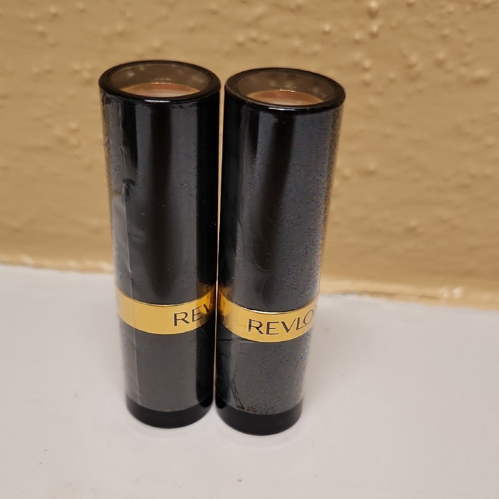 Revlon Black and Gold Lipsticks